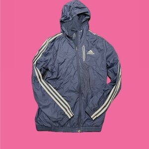 Adidas Navy Zip-Up Jacket